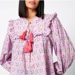 SZ Blockprints Clover blouse